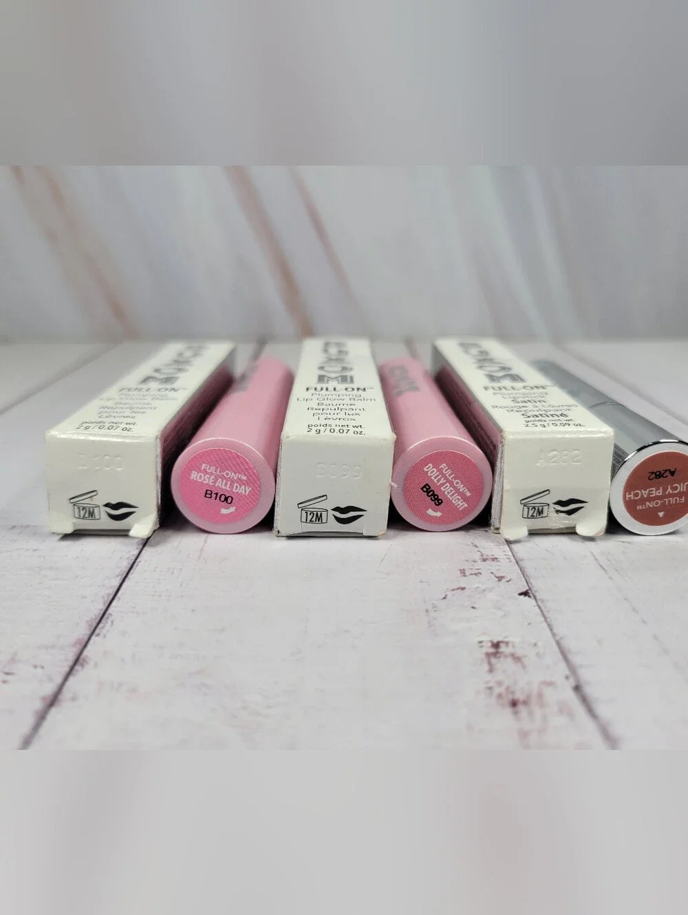 Buxom Full-On Plumping Lip Glow Balm & Lipstick Bundle BNIB